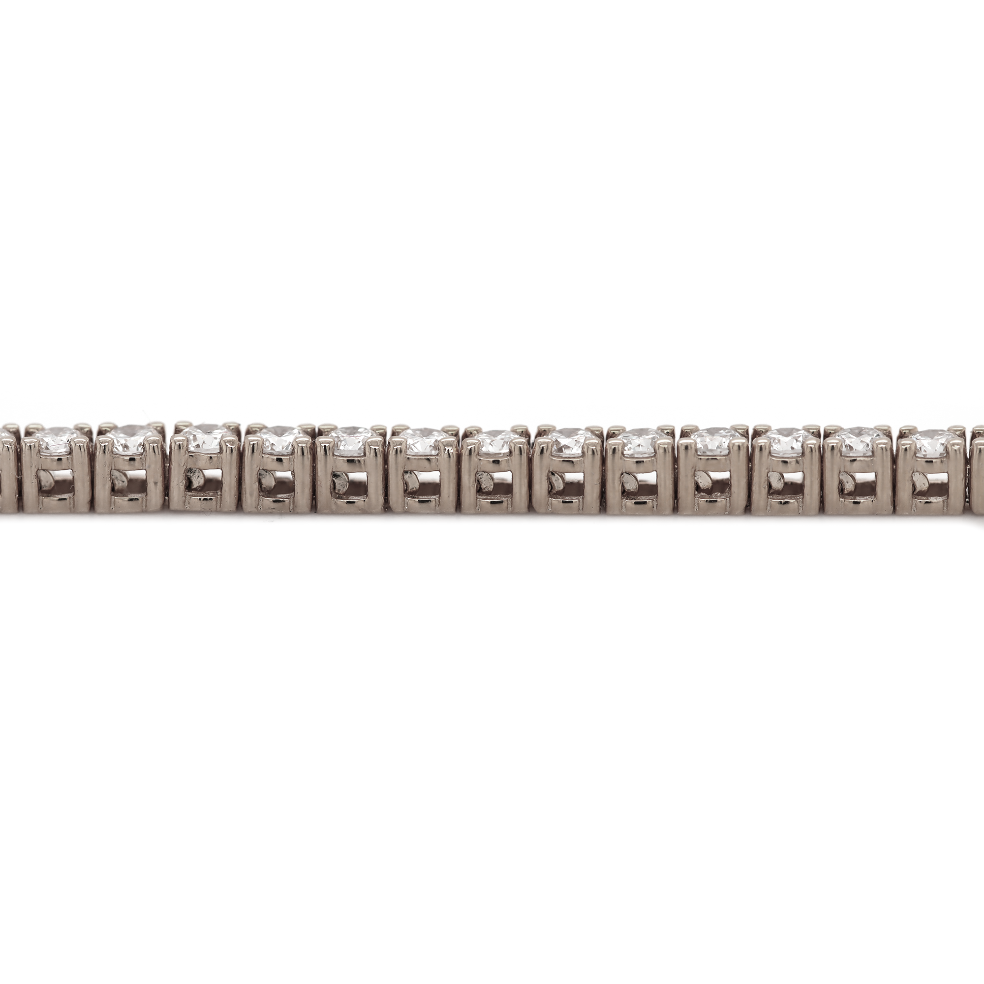 Diamond Tennis White Gold Bracelet 1.78 CT