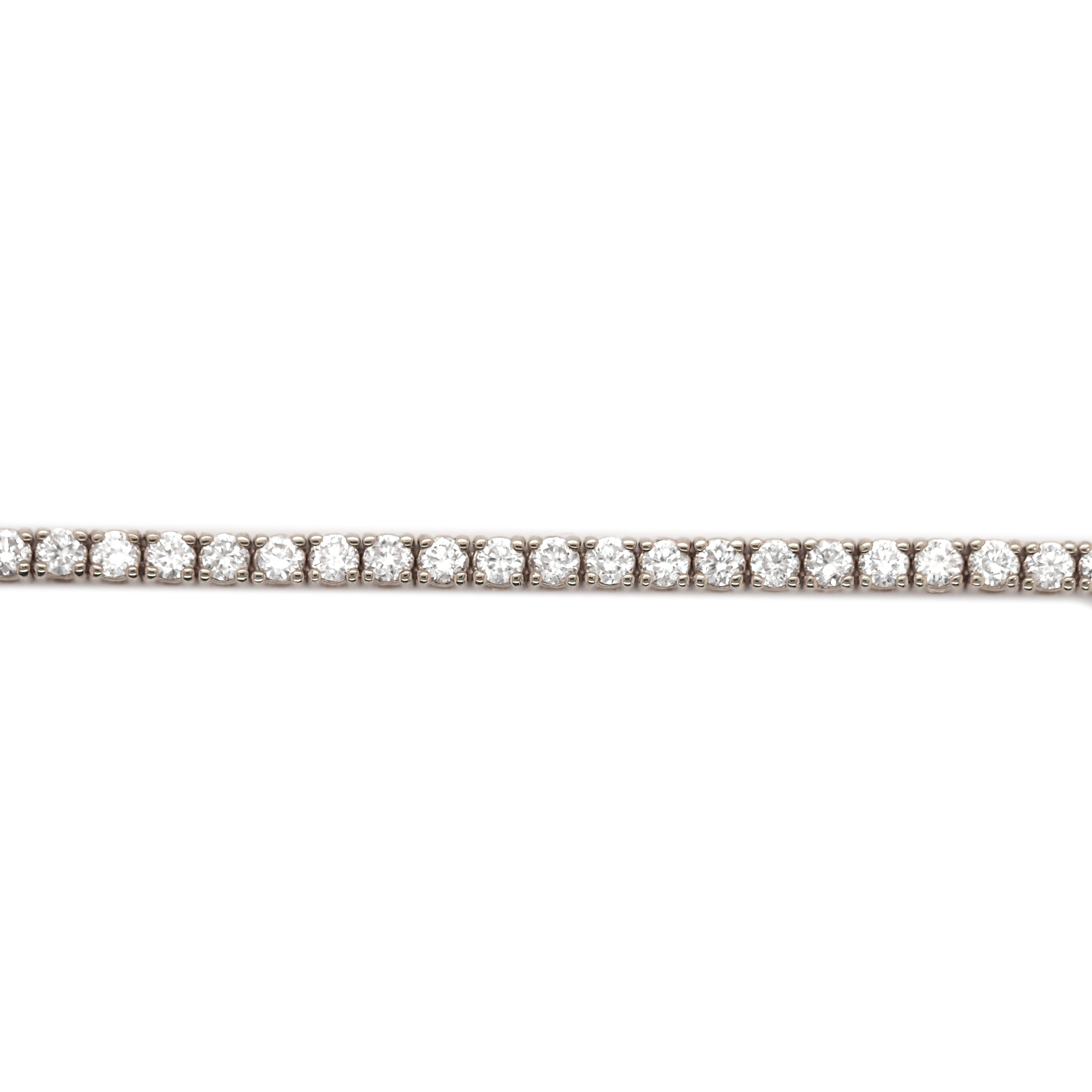 Diamond Tennis White Gold Bracelet 1.78 CT