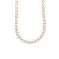 Diamond Tennis White Gold Chain 12.52 CT