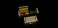 14K YELLOW GOLD SMALL CUSTOM DIAMOND LOCK