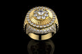 14k yellow gold Rolex inspired ring 4.33cts