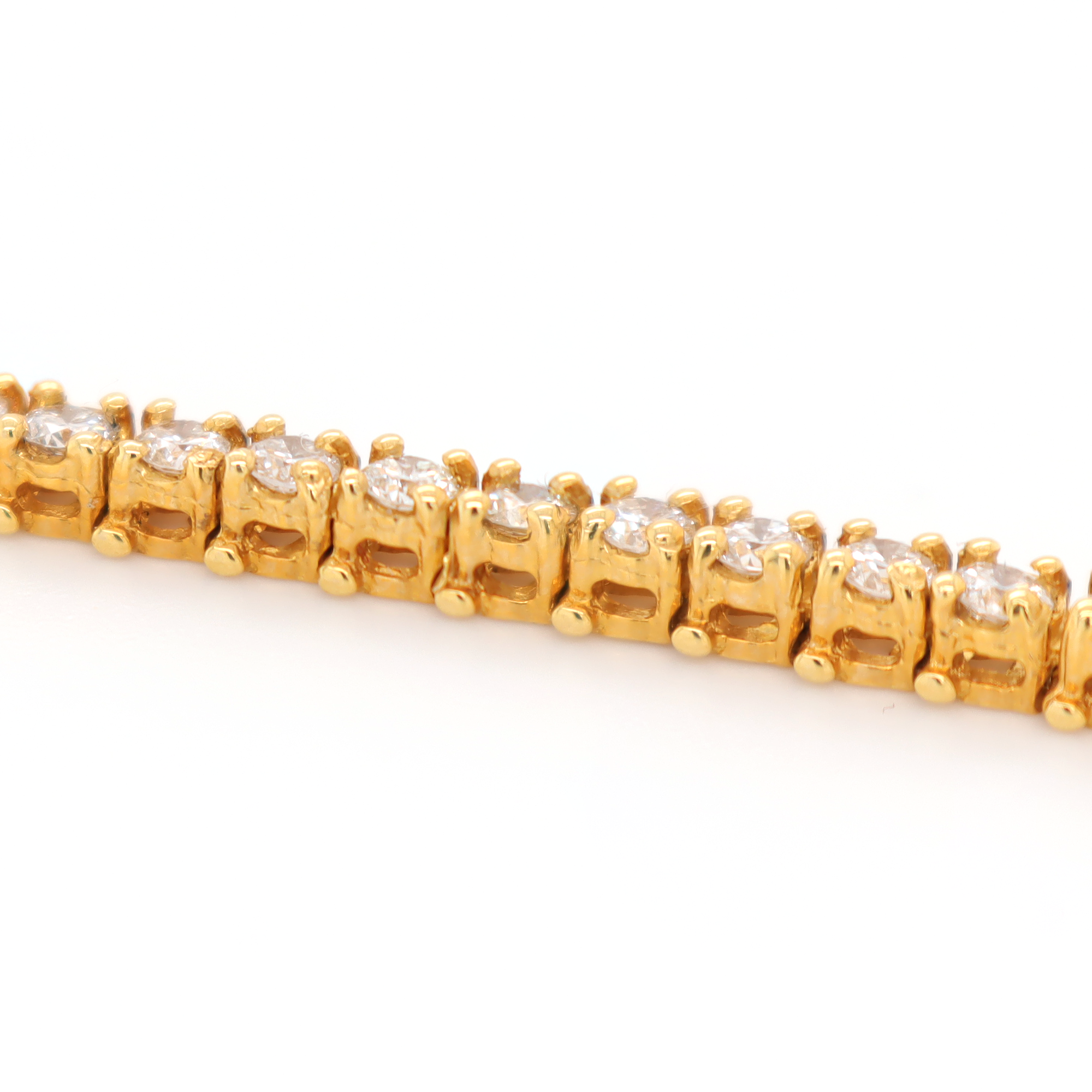 Tennis Diamond Bracelet 3.16 CT