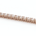 Tennis Diamond White Gold Bracelet 3.16 CT