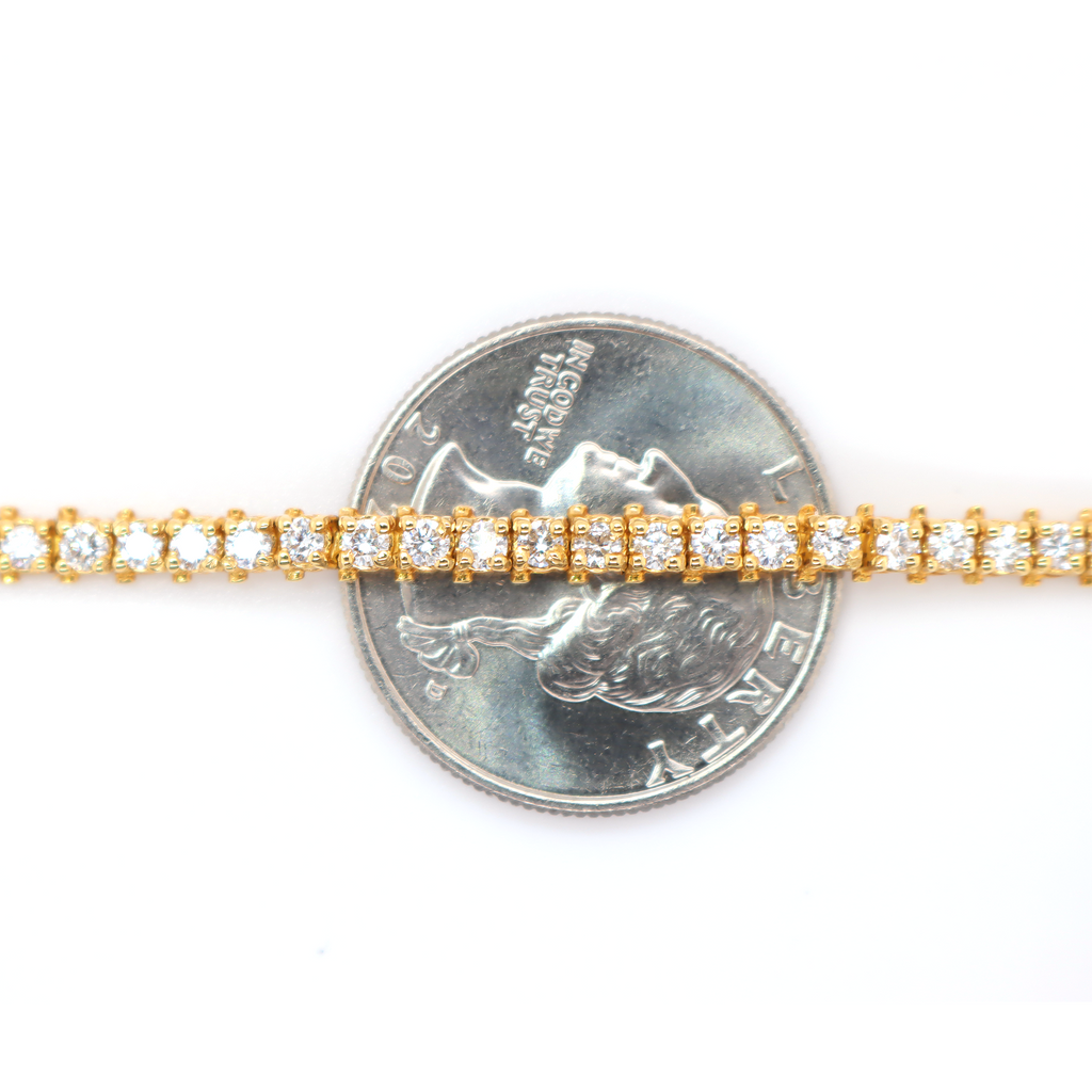 Tennis Diamond Bracelet 3.16 CT