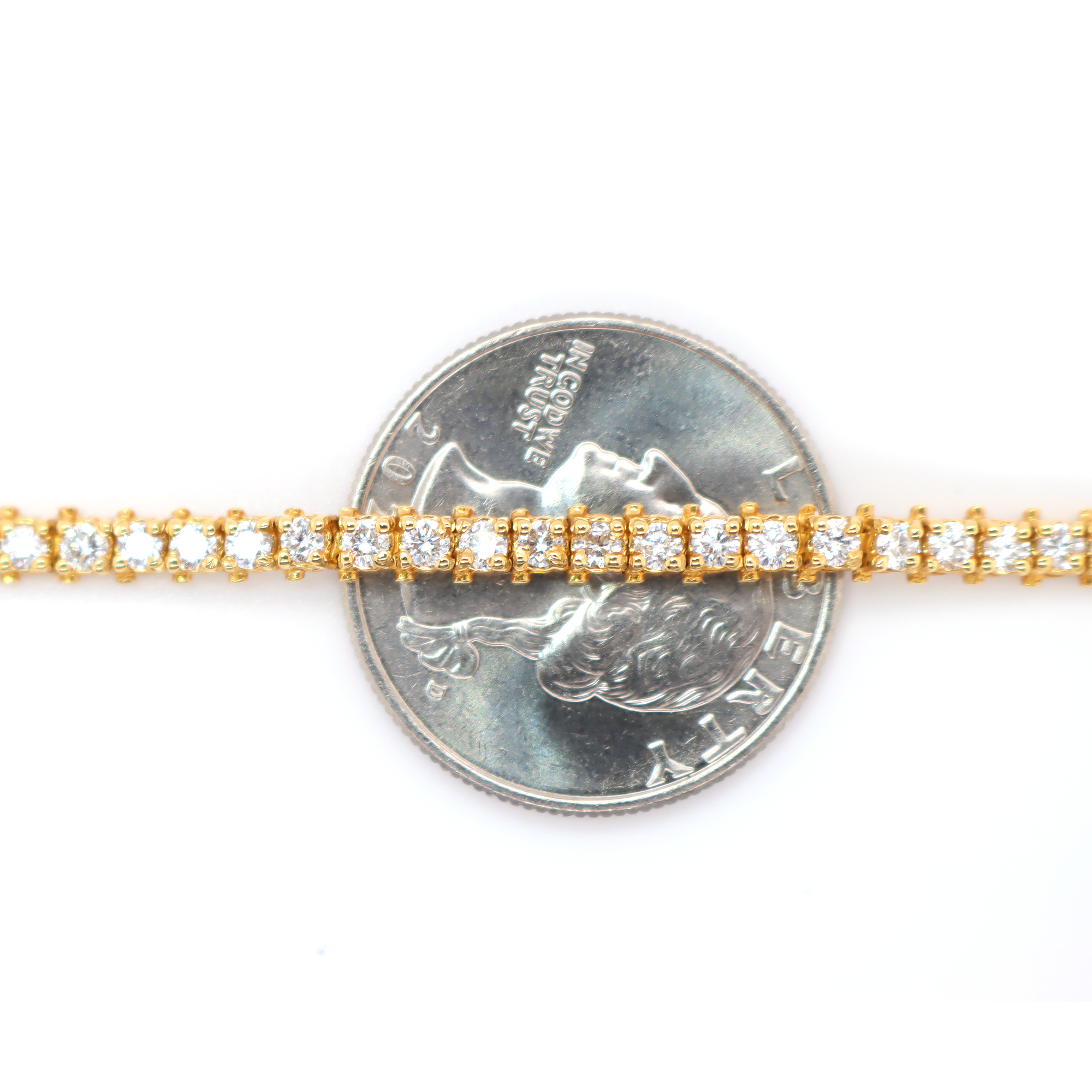 Tennis Diamond Bracelet 3.16 CT