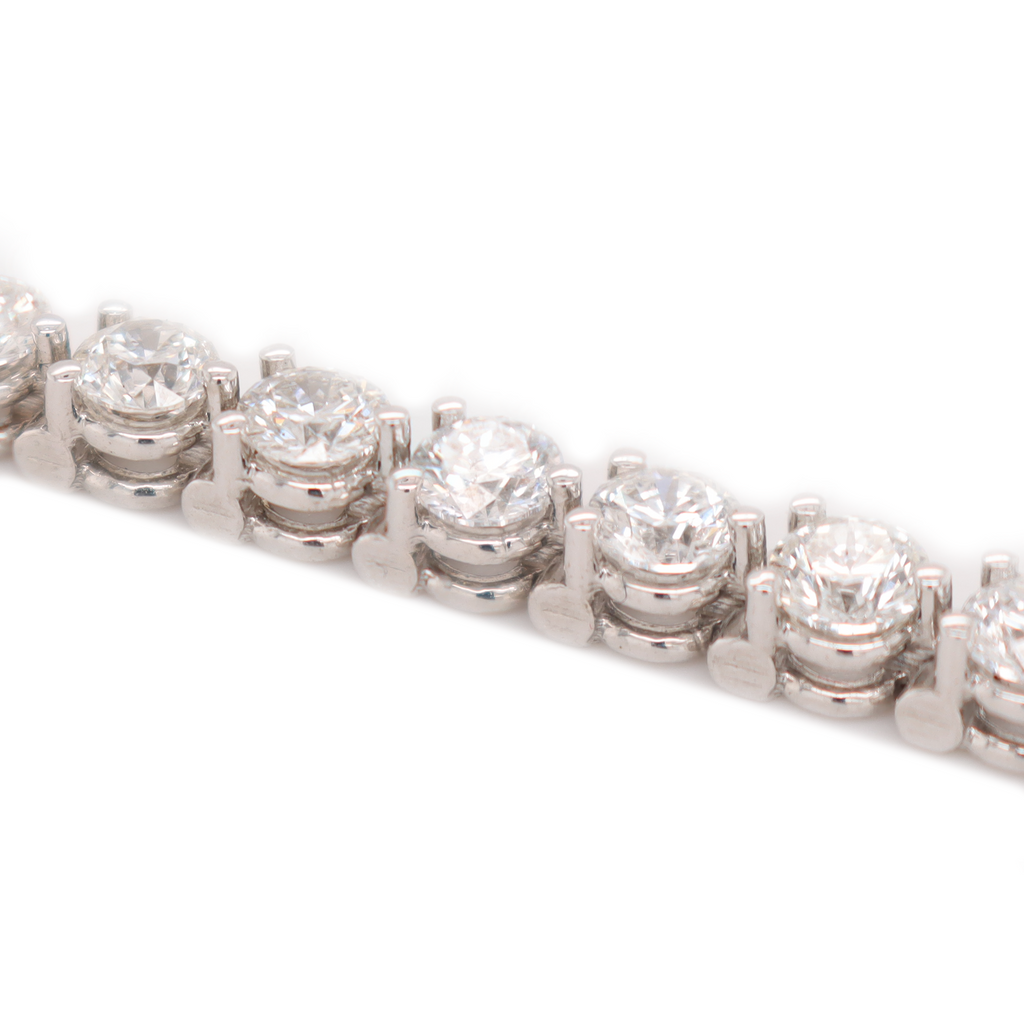Tennis Diamond Bracelet 8.11 CT
