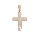 Large Cross Diamond Pendant 2.90 CT