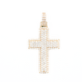Large Cross Diamond Pendant 4.01 CT
