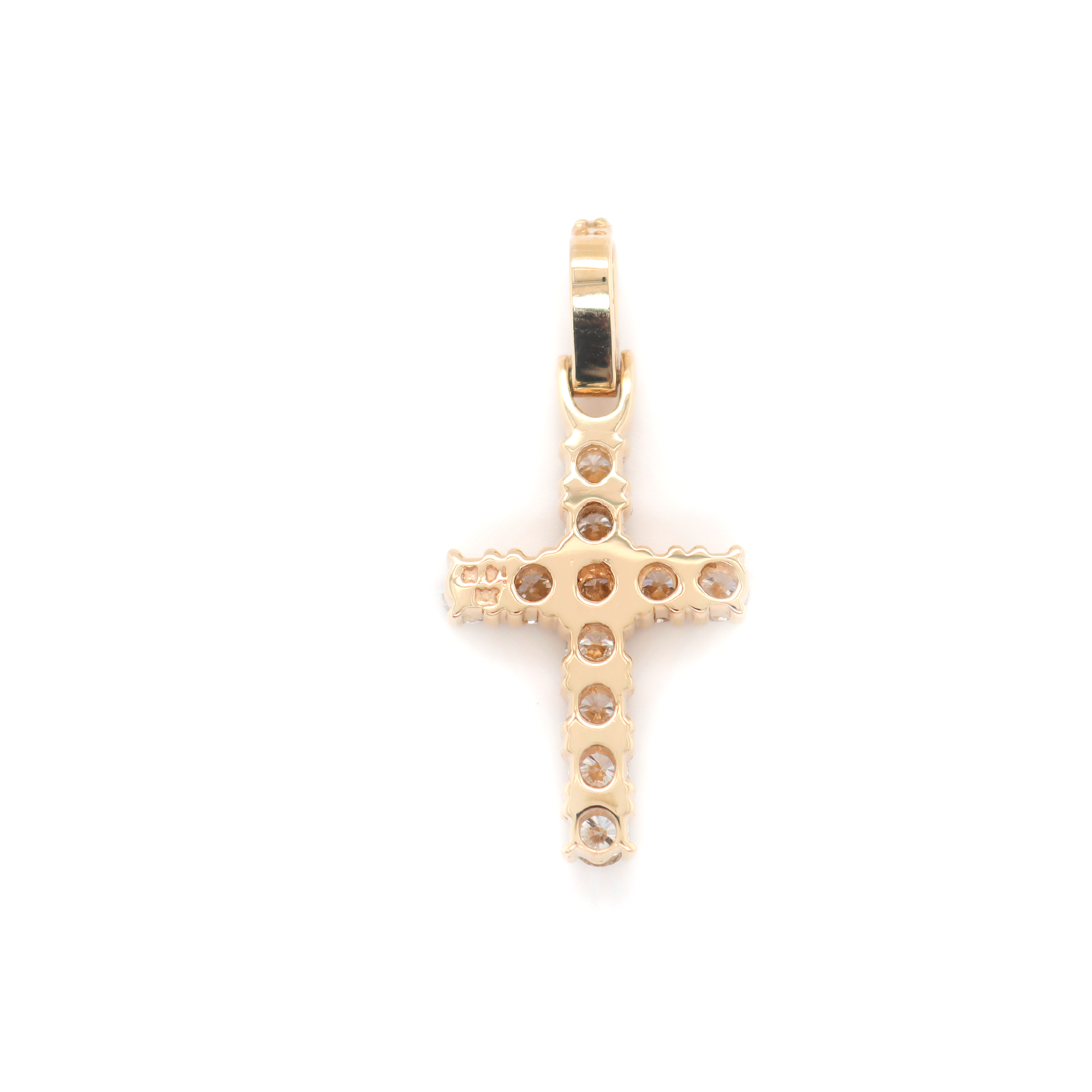 Small Diamond Cross Pendant 1.50 CT