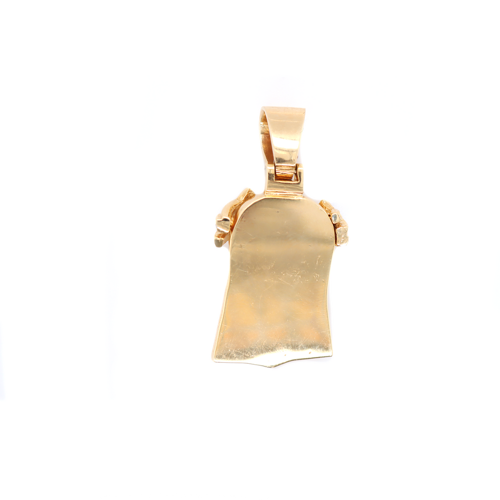 Small Jesus Diamond Pendant 1.19 CT