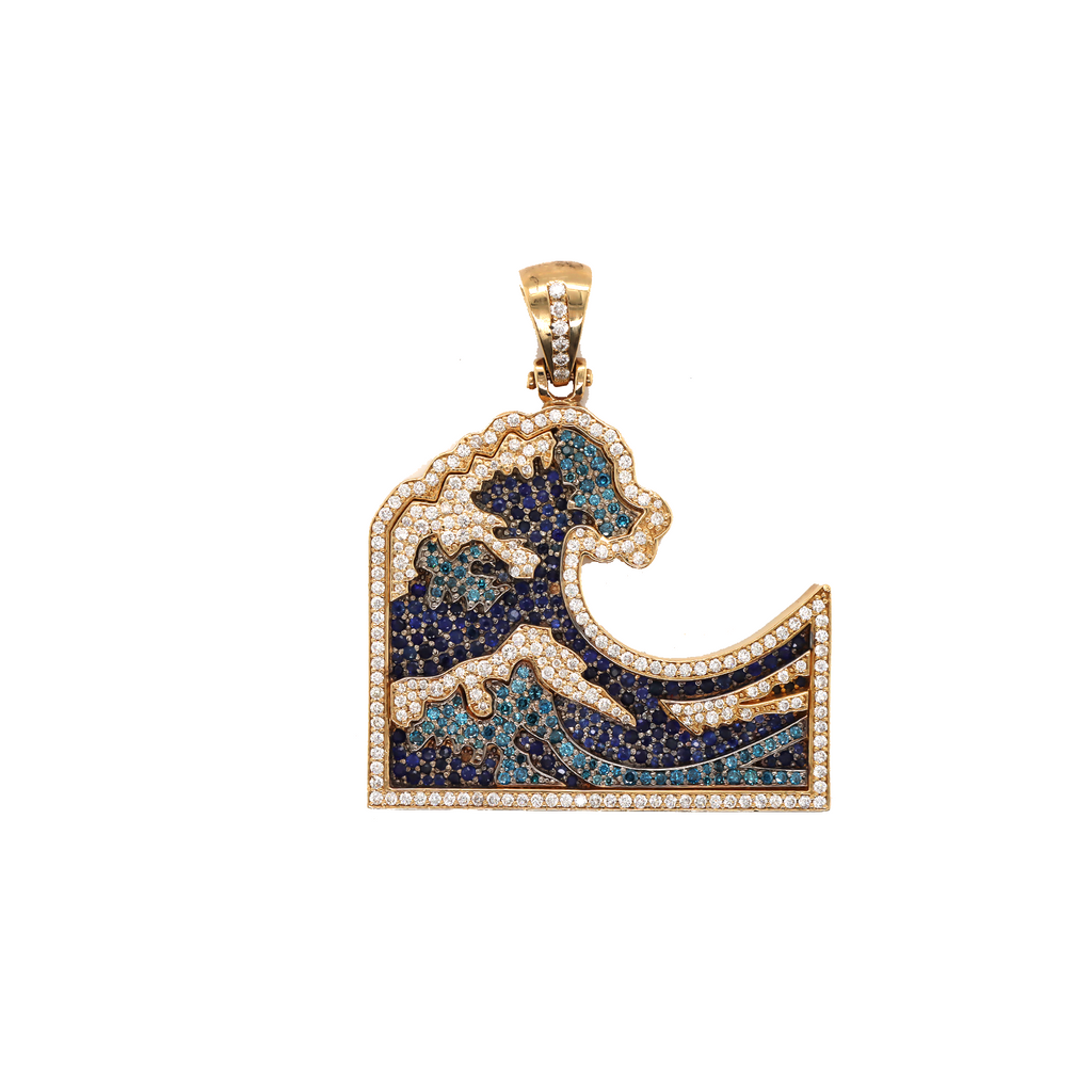 Diamond Wave Pendant 2.07 CT