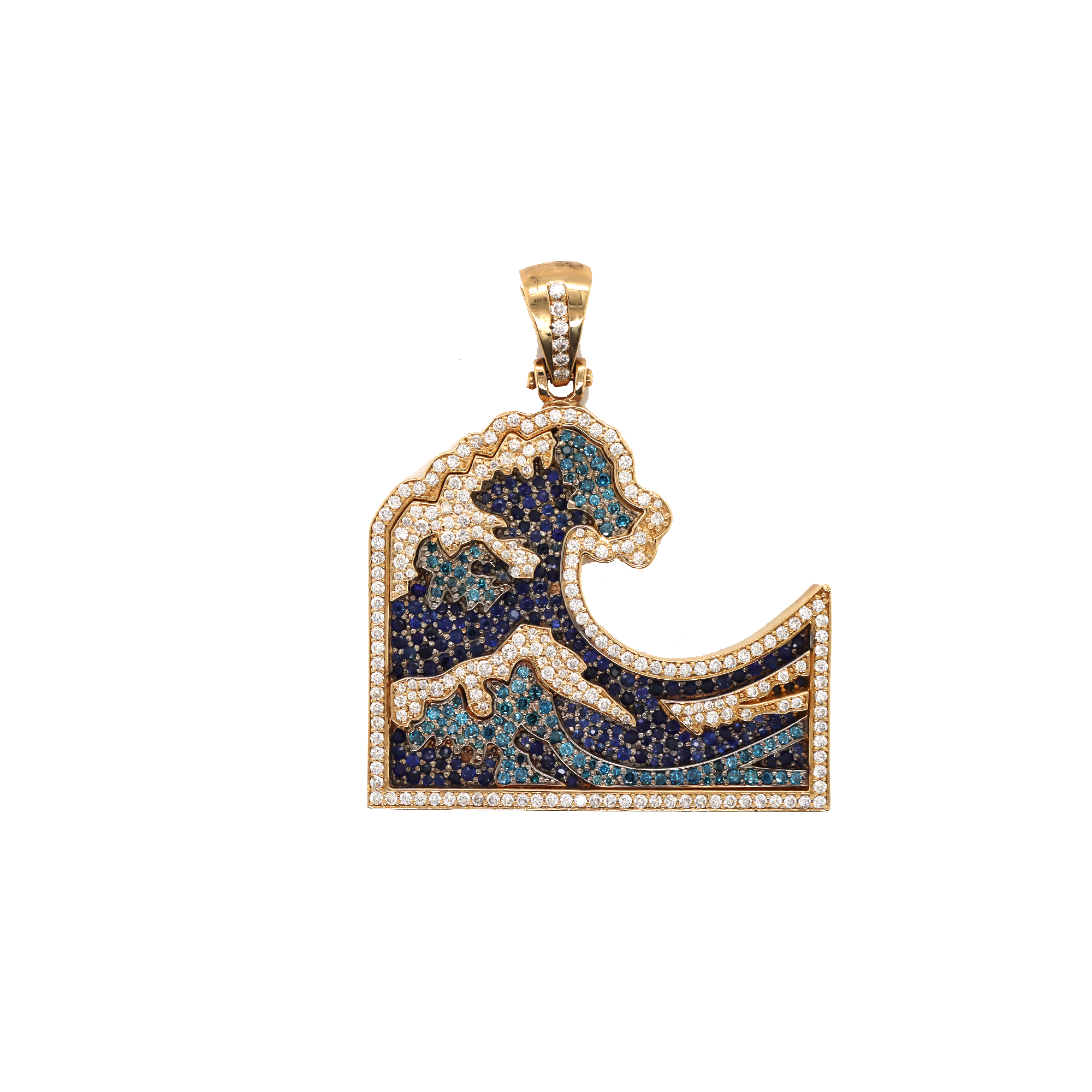 Diamond Wave Pendant 2.07 CT