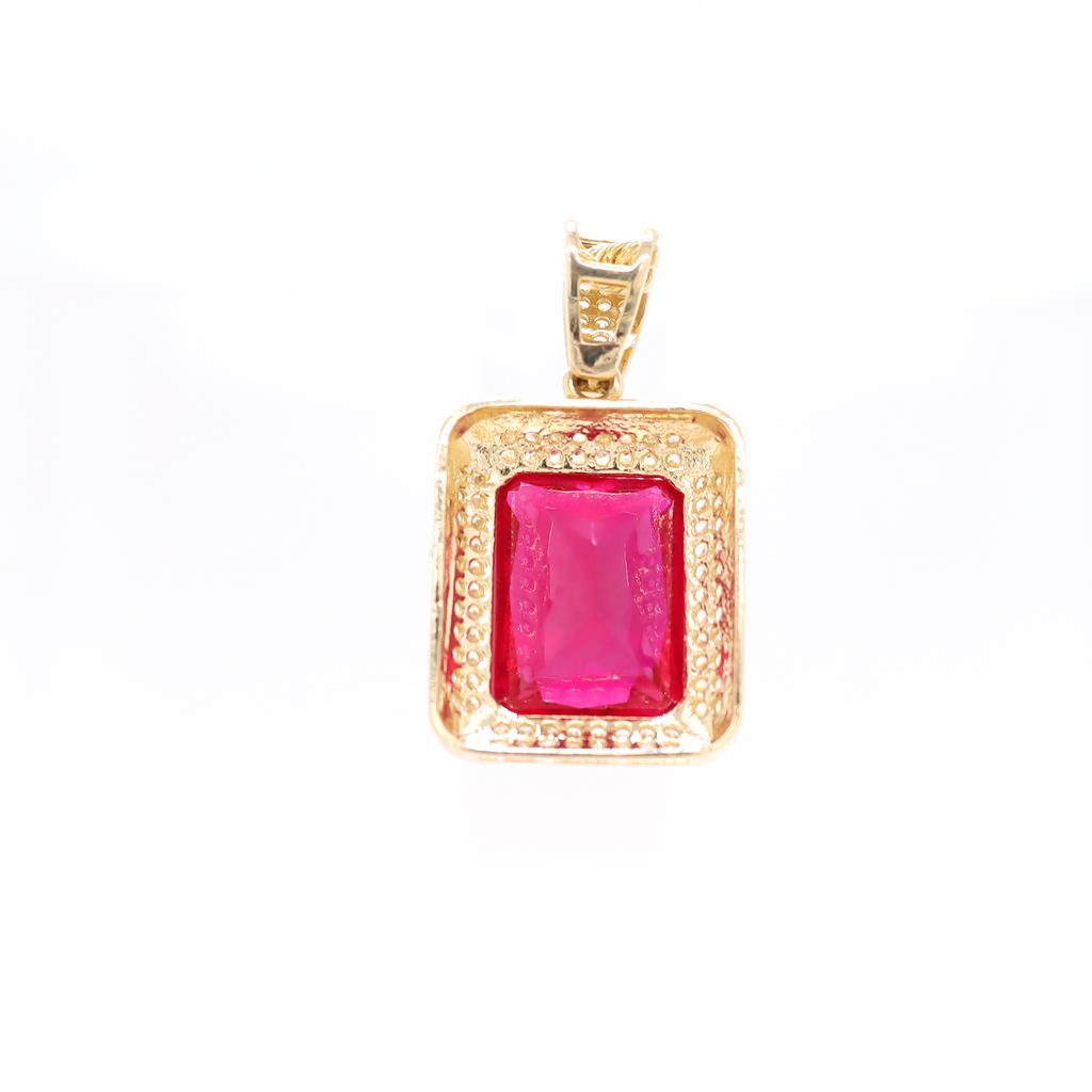 Square Diamond Pendant 1.20 CT