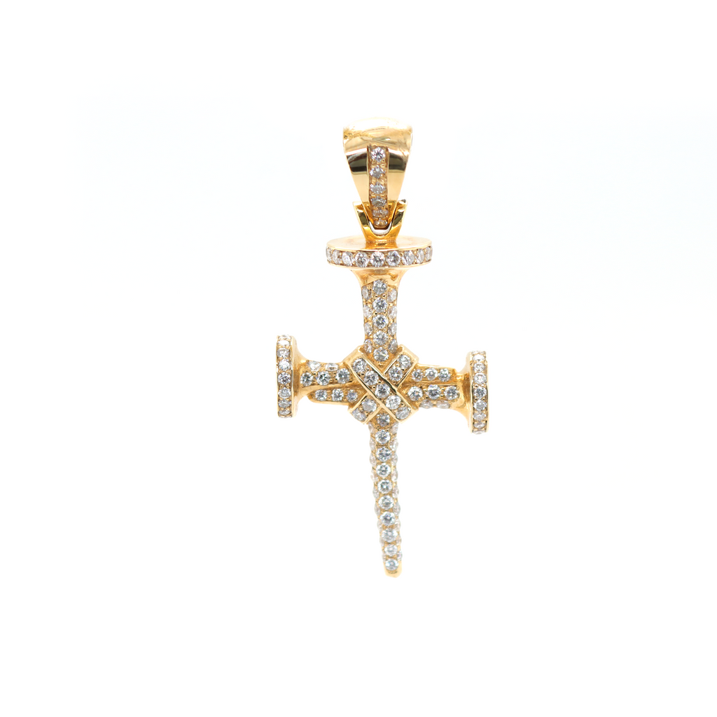 Nail Diamond Pendant 1.94 CT