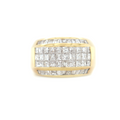 Princess Cut Diamond Ring 3.50 CT