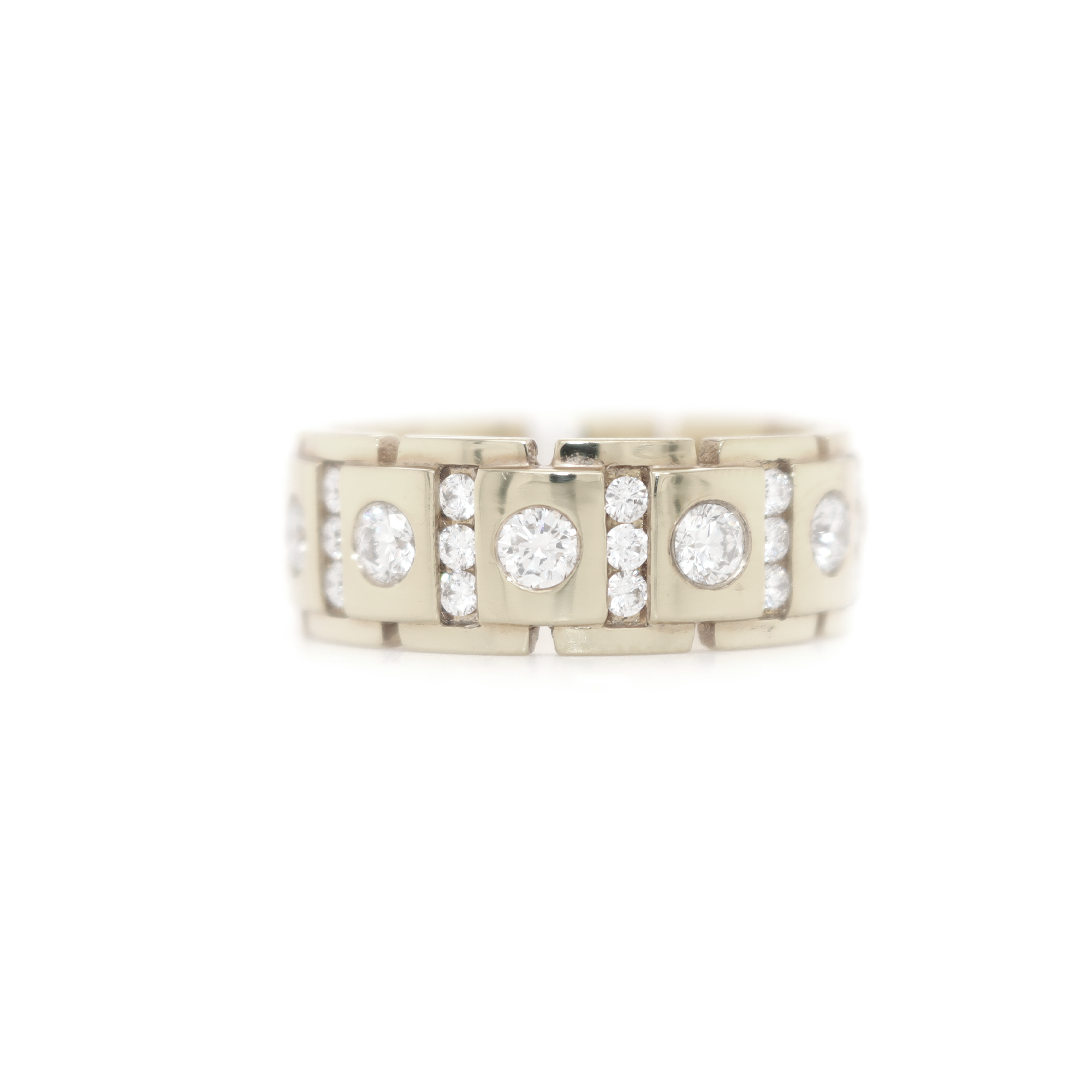 Diamond White Gold Ring 2.05 CT