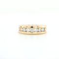 Single Row Half Way Diamond Ring 1.00 CT